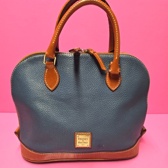 Dooney & Bourke Borsa Zip Zip Satchel In Pelle Grainata: Grande E Elegante Con Tracolla Regolabile, Nero - 6